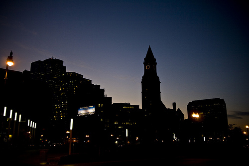 Post image for View of Boston as Sunset  | Picture Massachusetts