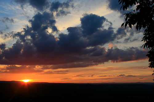 Post image for Sunset in Western Massachusetts | Picture Massachusetts